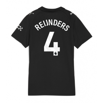 Manchester City Tijjani Reijnders #4 Tricou Fotbal Replică 2025-26 Femei Deplasare